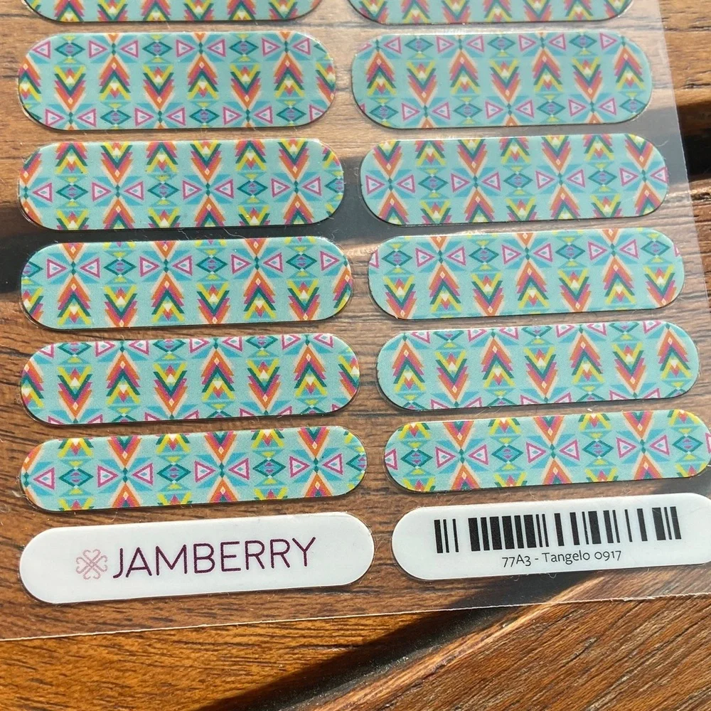 Jamberry “Tangelo” Nail Wraps